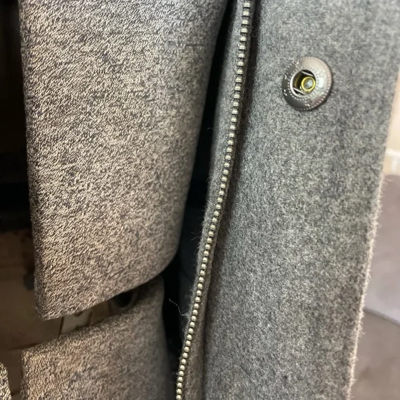 Chaps Men’s heathered, gray jacket with large pockets - Picture 5 of 12